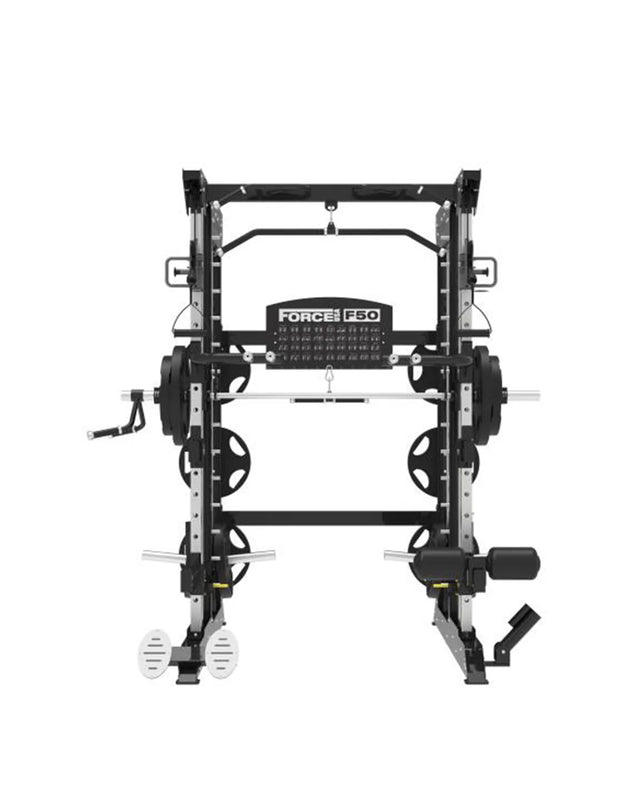 Force USA F50 Plate Loaded Multi Functional Trainer (Includes 15kg Olympic Barbell)