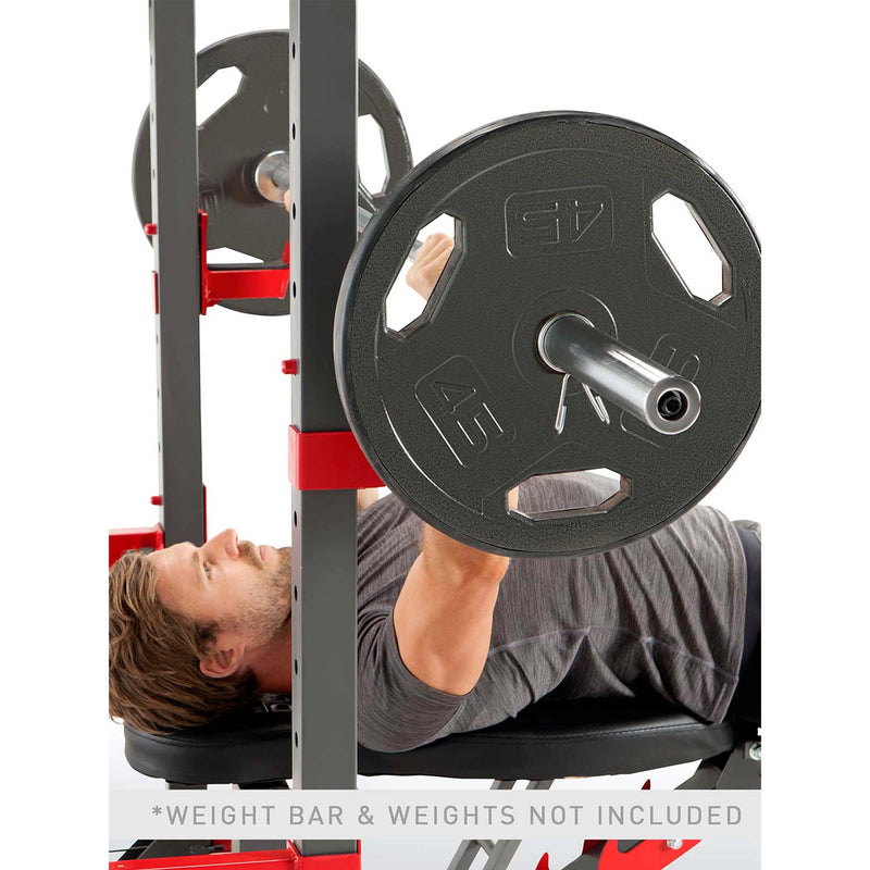 Marcy Pro Smith Machine Home Gym Training System Cage | SM 4903