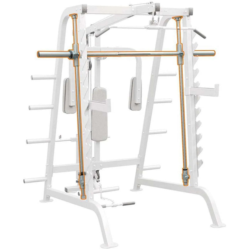 Impulse Fitness Half Cage Smith + Attachment IFHC + IFHCS