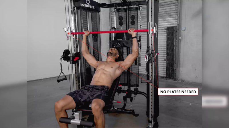 [TO RENT - 3 Months] (Only 799/month). Inspire Fitness FT2 – Multi Gym (Over 1100 possible exercises) + vat