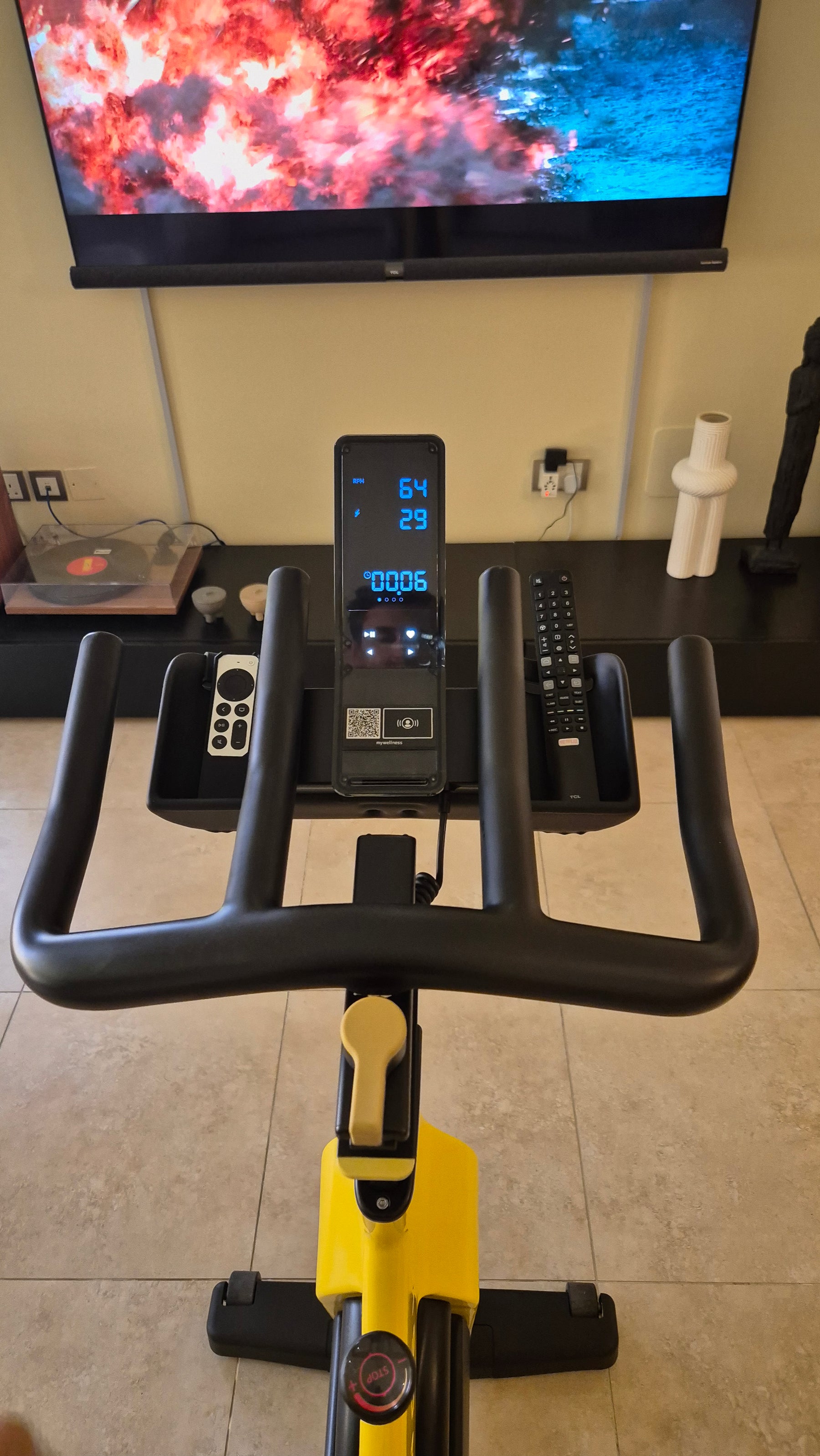 Technogym Group Cycle Rental. The Spin Studio Bike, At Home