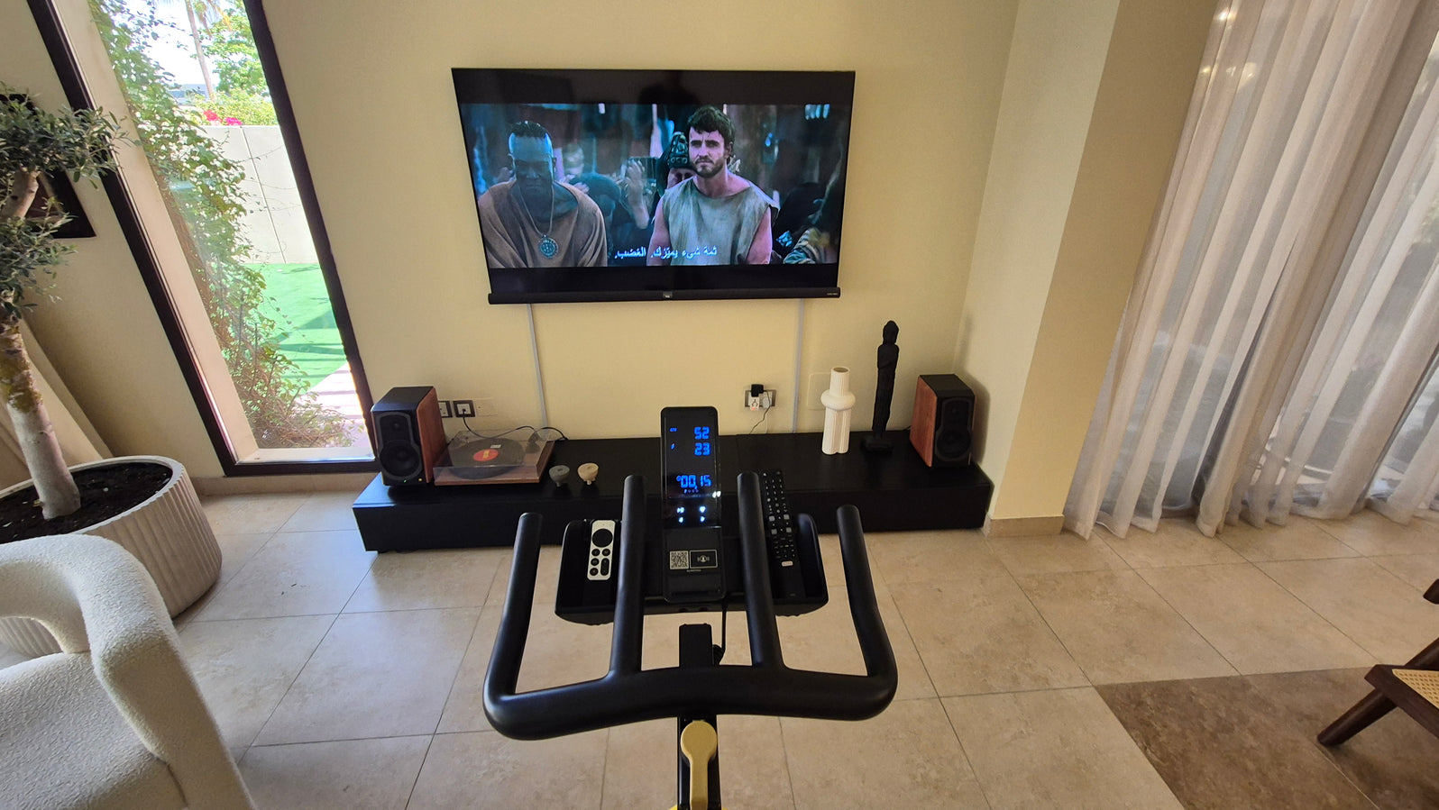 Technogym Group Cycle Rental. The Spin Studio Bike, At Home