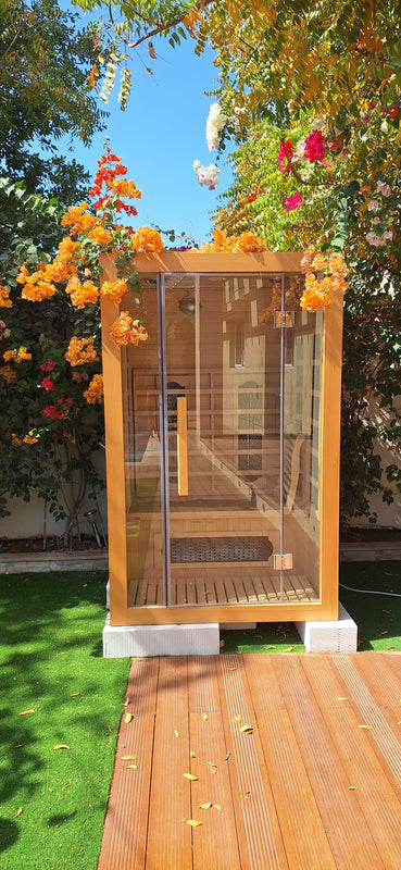 2-PERSON FULL-SPECTRUM INFRARED SAUNA