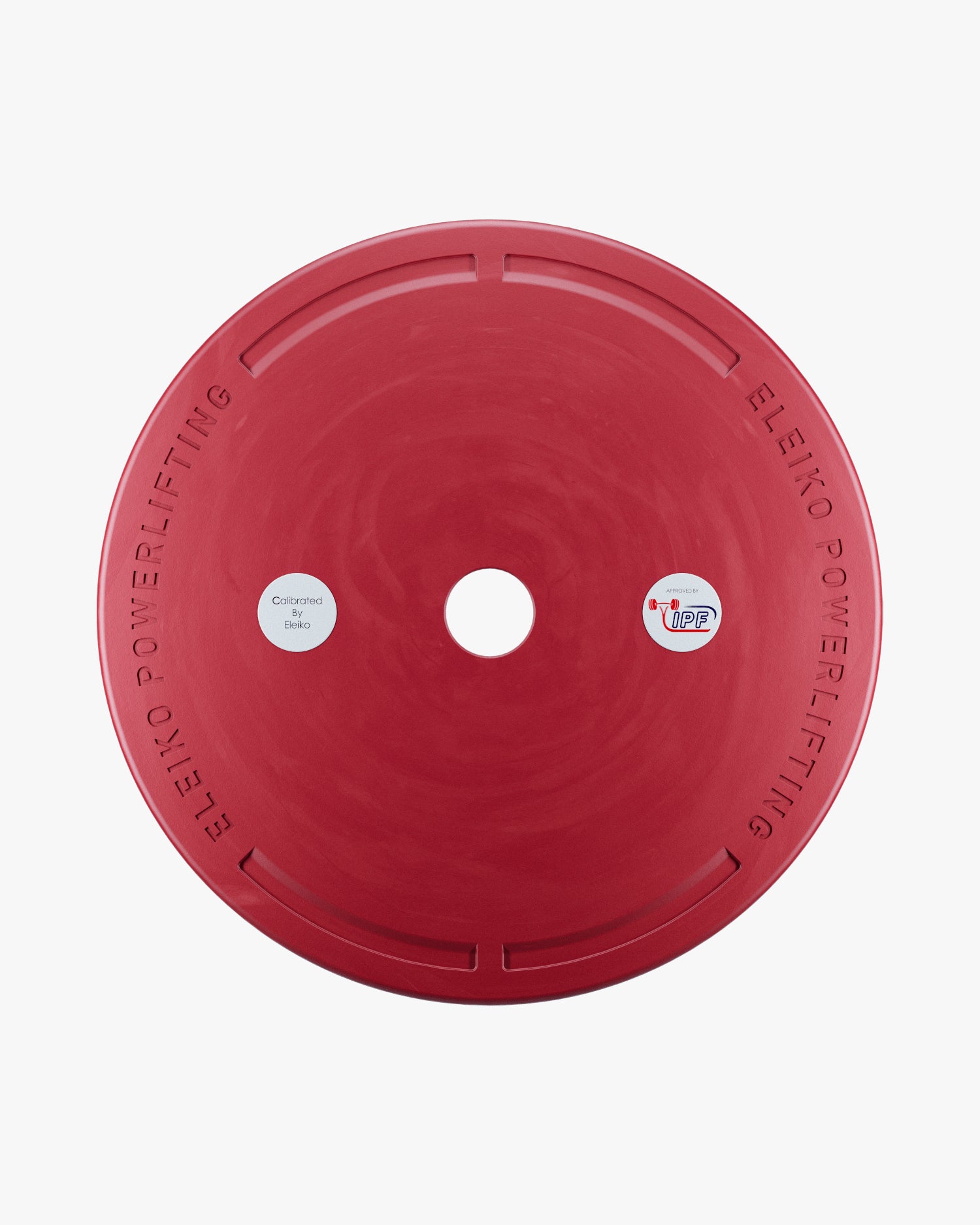 Eleiko IPF competition plate detail