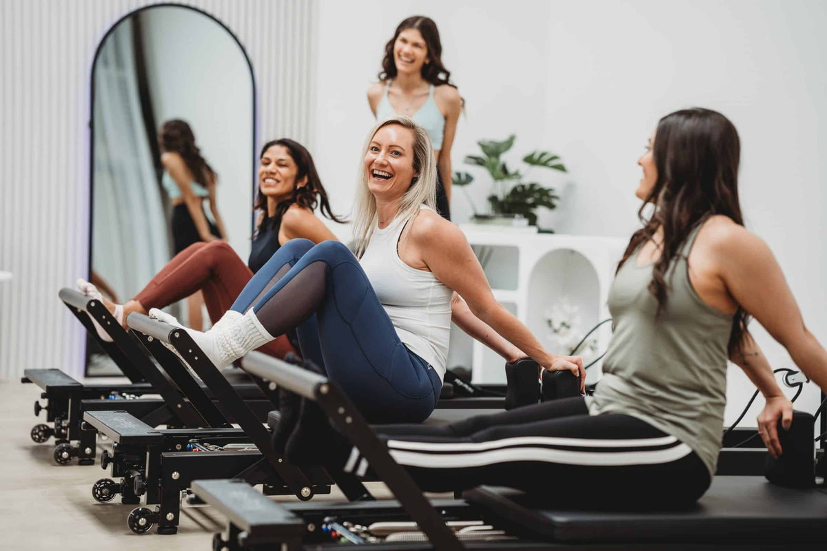 Align Pilates C8 Pro reformer in a home setting