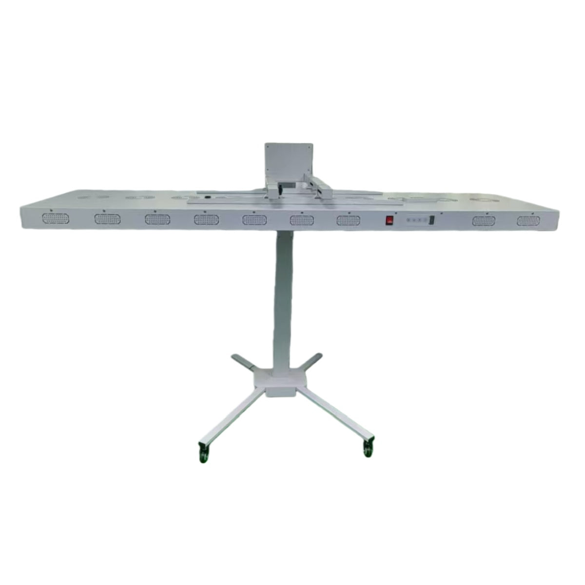 Red light therapy panel with mobile stand