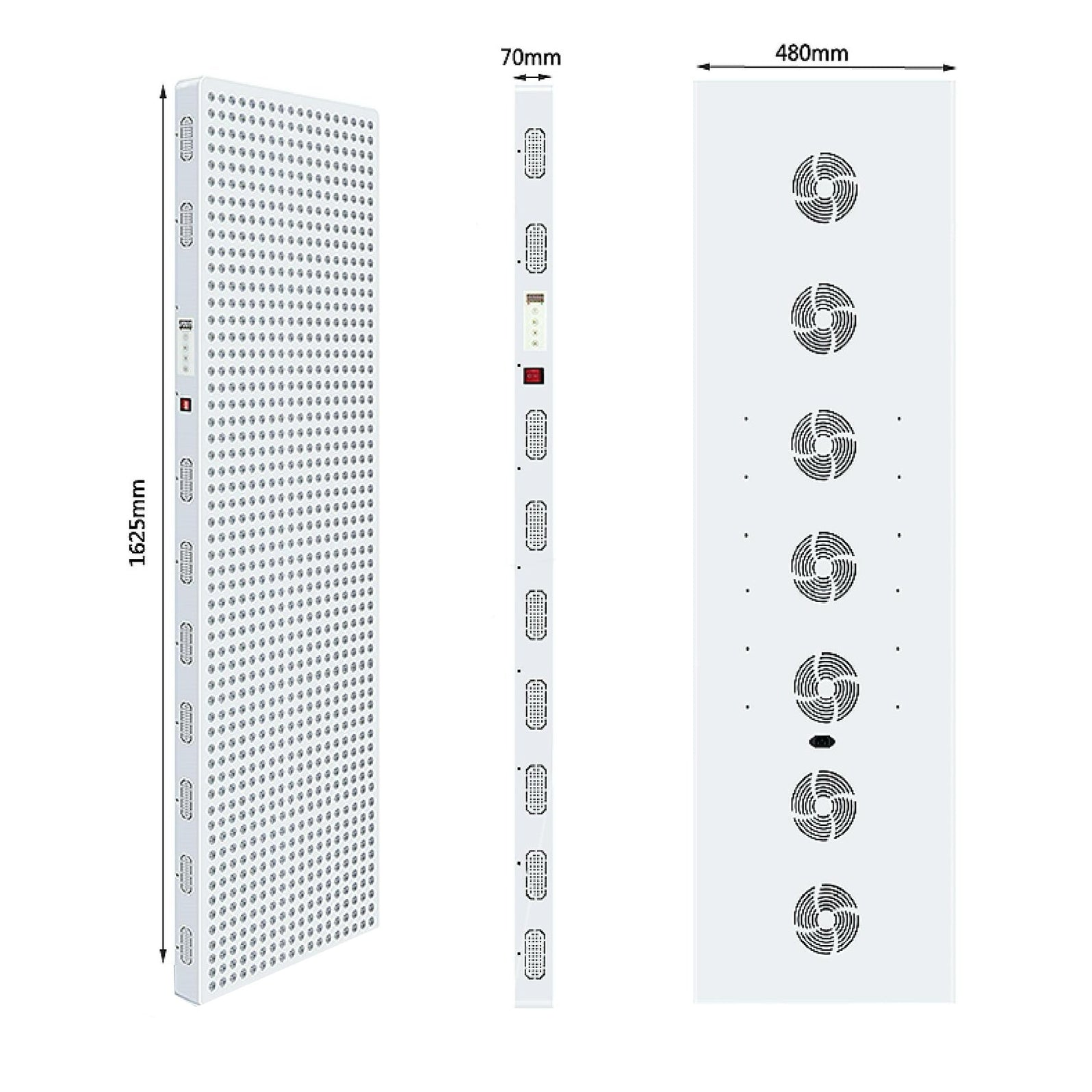 AL-PRO4000 red light therapy panel