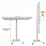 AL-PRO4000 red light therapy panel on electrical mobile stand
