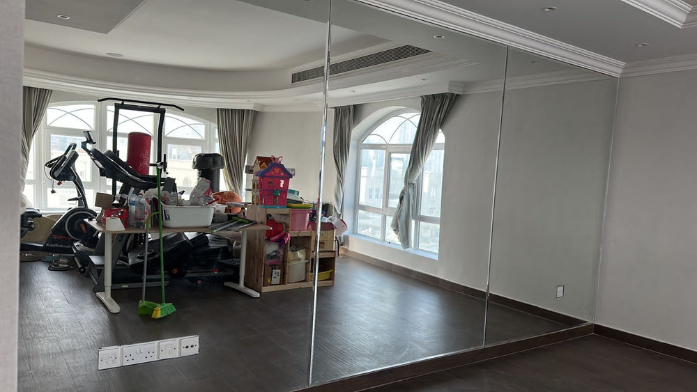 Almarzooqi Gym, Al Barsha. Third Floor Villa Gym with 30 mm Sound Deadening Floor