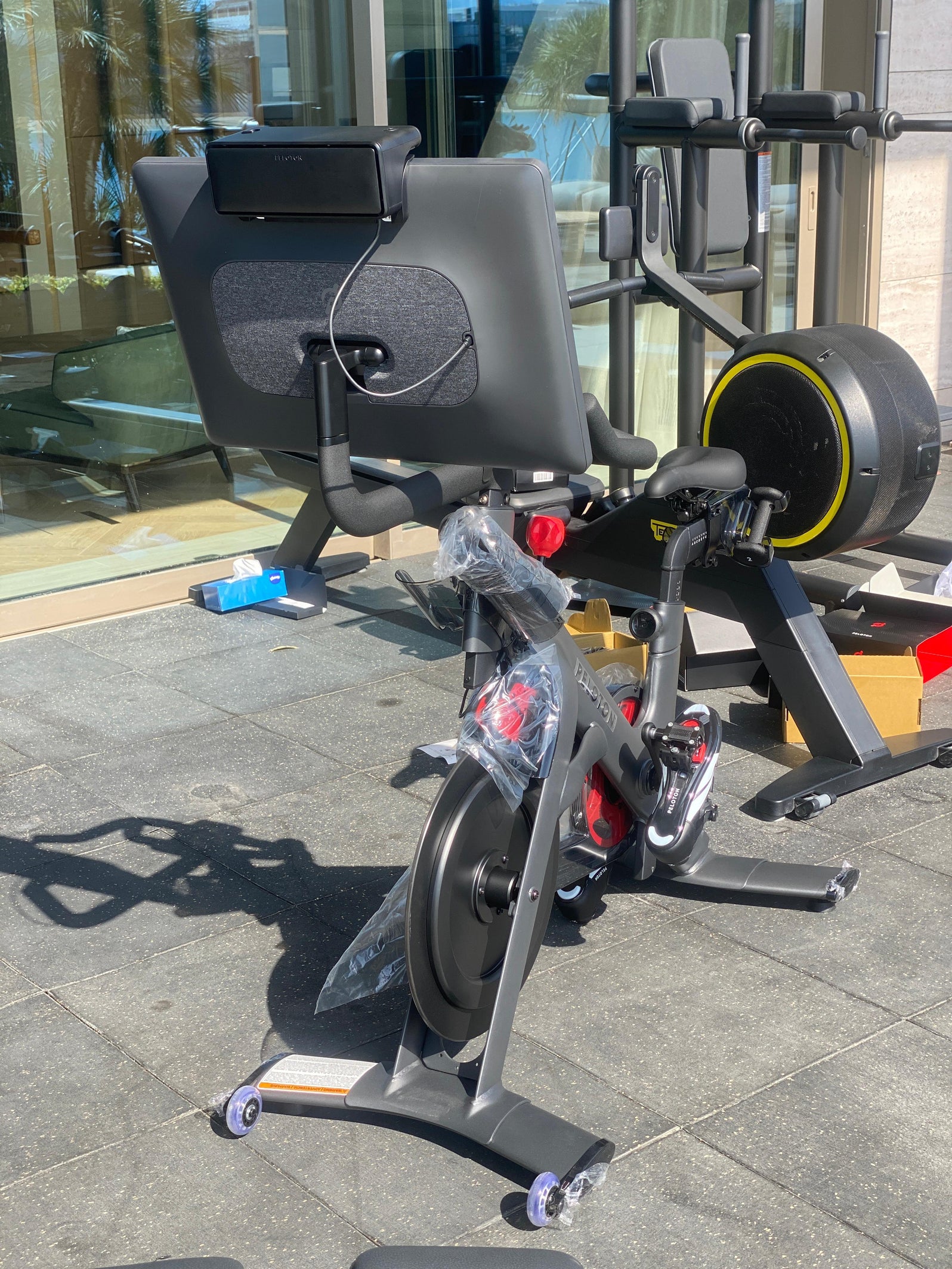 The New Peloton Cross Training Bike+ - New. UK Import