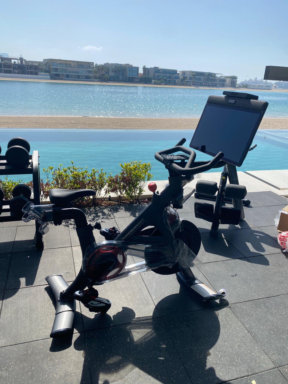 The New Peloton Cross Training Bike+ - New. UK Import