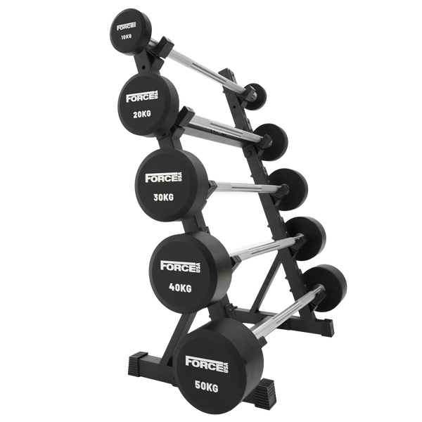 FORCE USA Fixed Straight Barbell Set and Stand