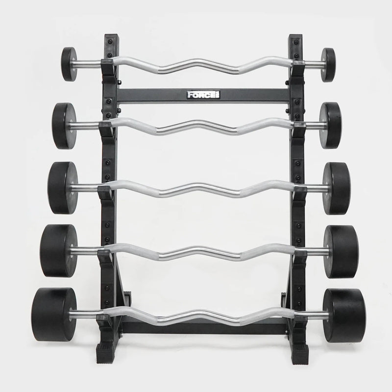 FORCE USA Fixed Curl Barbell Set and Stand