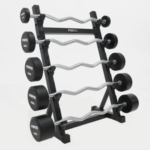 FORCE USA Fixed Curl Barbell Set and Stand
