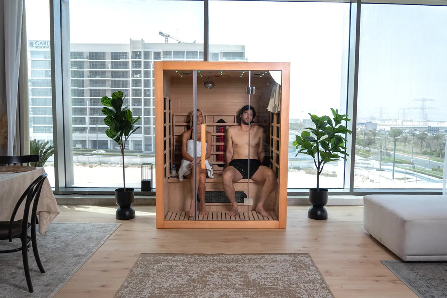 3 person sauna to rent