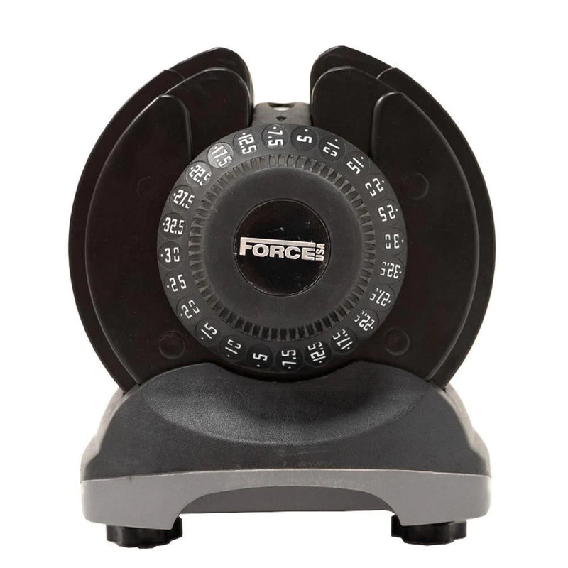 FORCE USA DialTech Elite 32.5kg Adjustable Dumbbell (Sold Individually without stand)