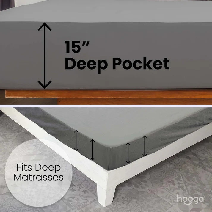 Hooga Grounding Bed Sheet – Sleep Connected to the Earth