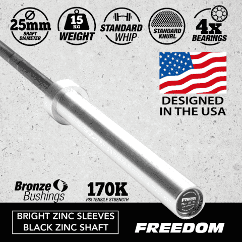 Force USA - The Freedom Barbell 15kg