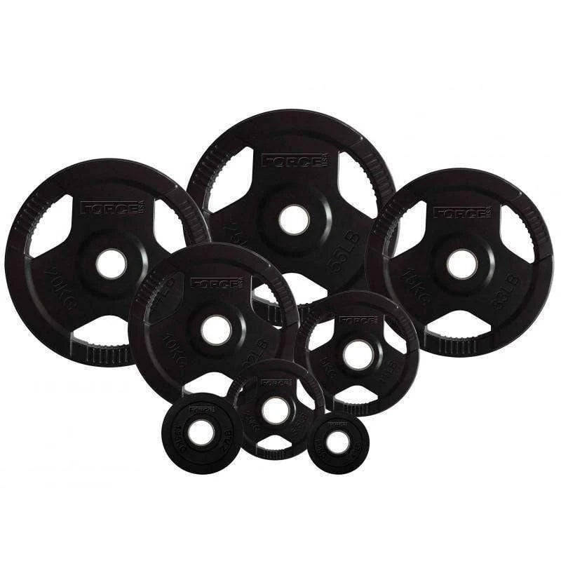 Force USA rubber coated 51mm olympic weight plates