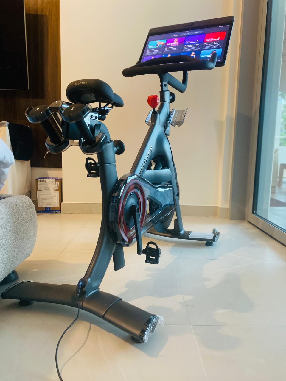 The New Peloton Cross Training Bike+ - New. UK Import