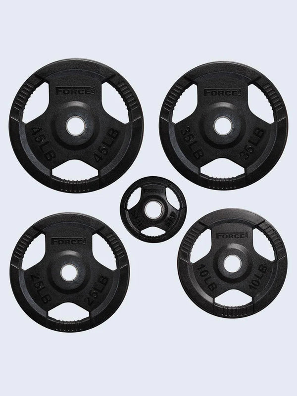 Force USA rubber coated 51mm olympic weight plates