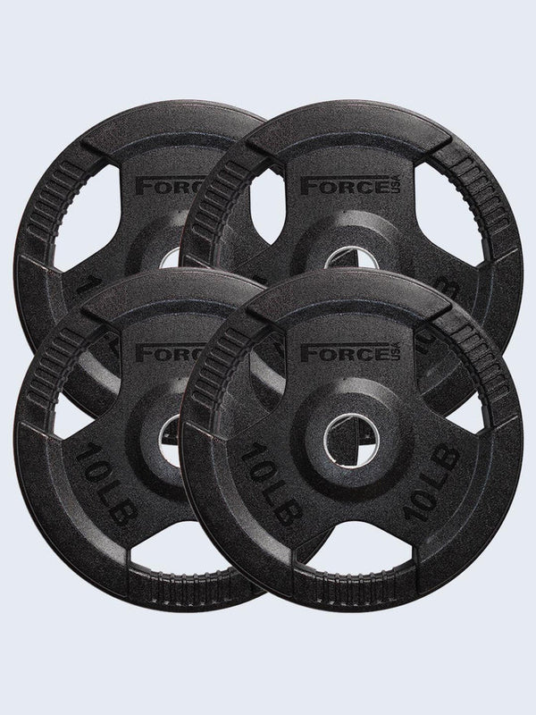 Force USA rubber coated 51mm olympic weight plates