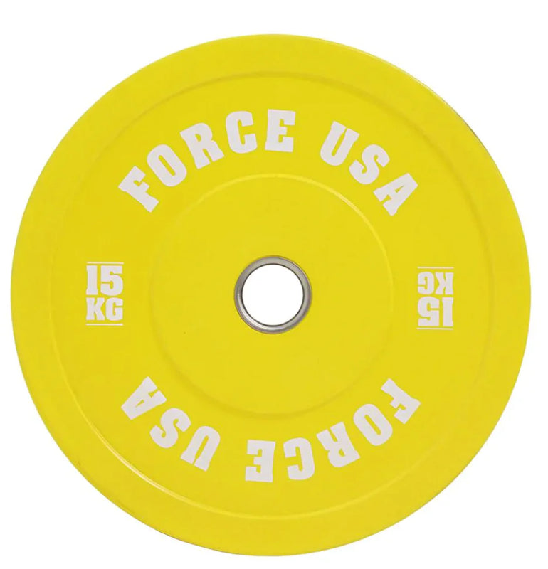 FORCE USA Pro Grade Coloured Bumper Plates