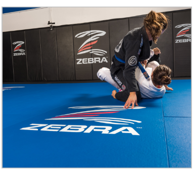 40mm Zebra Mats 2x1 Meter  professional Martial arts flooring
