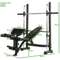 Tunturi Half Smith Machine SM60 with Weight Bench