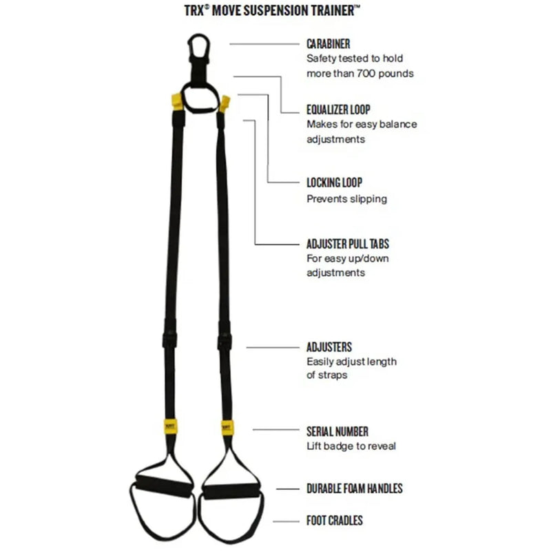 TRX Move System Suspension Trainer kit