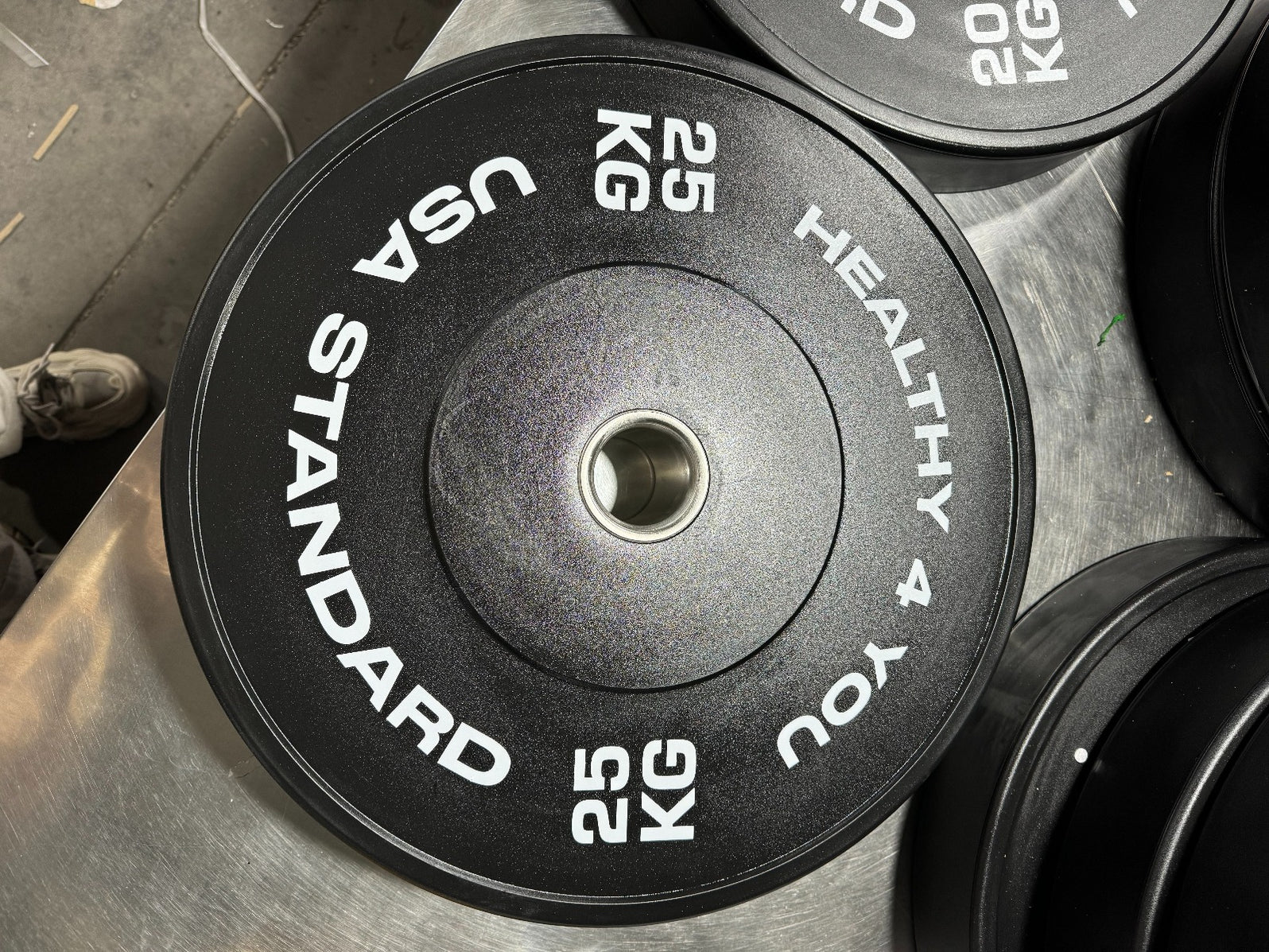 Healthy 4 You - Ultra Premium Bumper Plate Set (1.5 to 25 kgs)