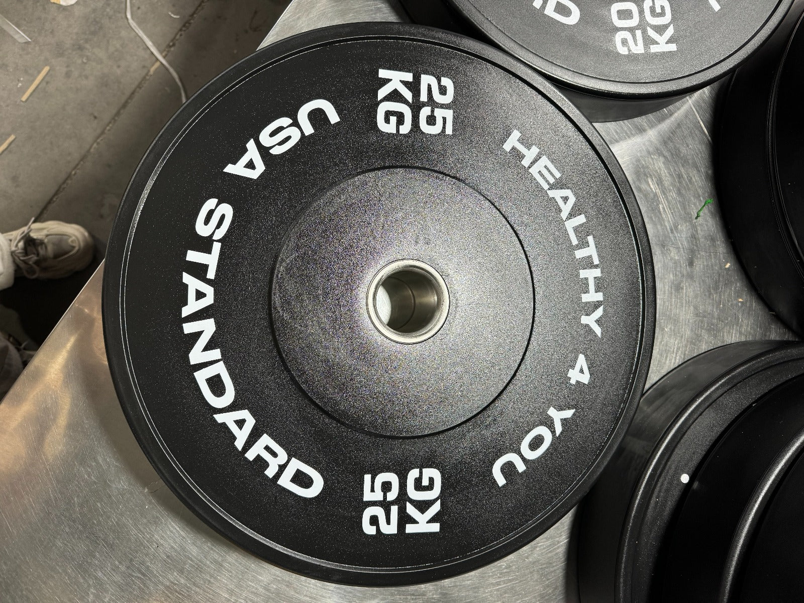 Healthy 4 You - Ultra Premium Bumper Plate Set (1.5 to 25 kgs)
