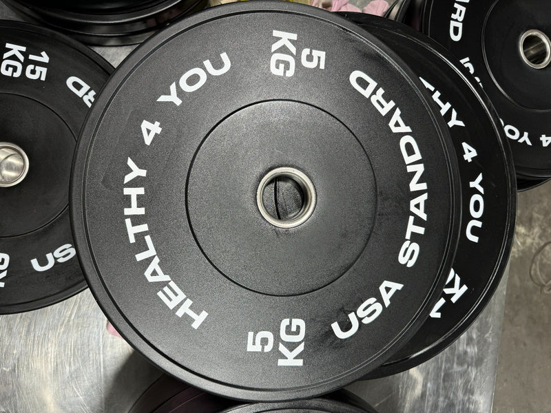 Ultra Premium Bumper Plate Set (1.5 to 25 kgs)-Only 2399 + VAT