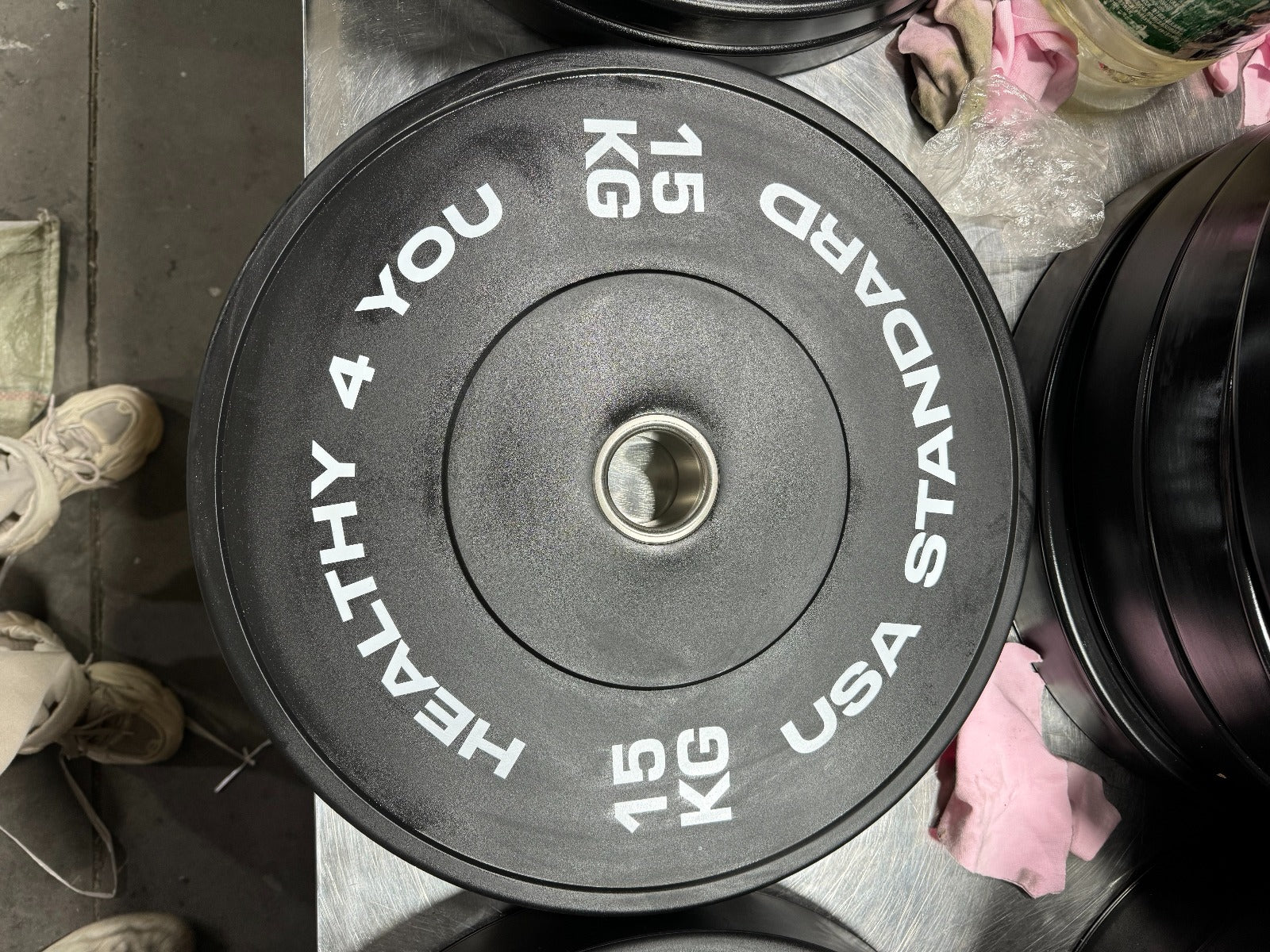 Healthy 4 You - Ultra Premium Bumper Plate Set (1.5 to 25 kgs)