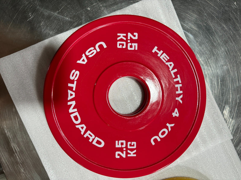 Ultra Premium Bumper Plate Set (1.5 to 25 kgs)-Only 2399 + VAT