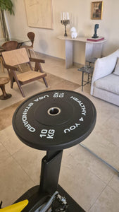 Healthy 4 You - Ultra Premium Bumper Plate Set (1.5 to 25 kgs)-Only 2399 + VAT