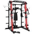 Axox Fitness Smith Trainer Set with Bench and Weights