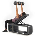 Horizon Fitness All-in-One Adjustable Bench with Dumbbells & Kettlebell