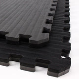Tatami texture EVA foam mat close up