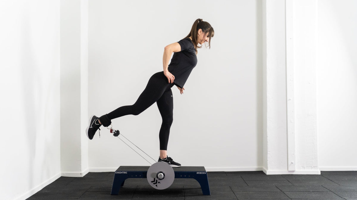 Hip extension on the Exxentric kBox