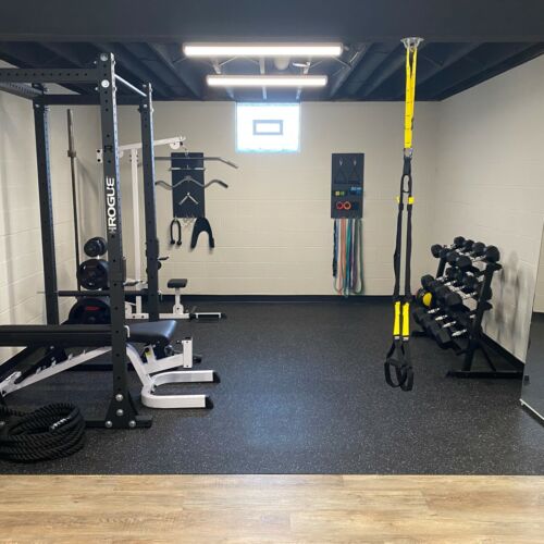 Paper Cut Tiles Gym fit Out Dubai