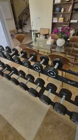 EUDA- VIP (not normal) Dumbbell Set: 2.5-25kgs and ULTRA Premium Rack