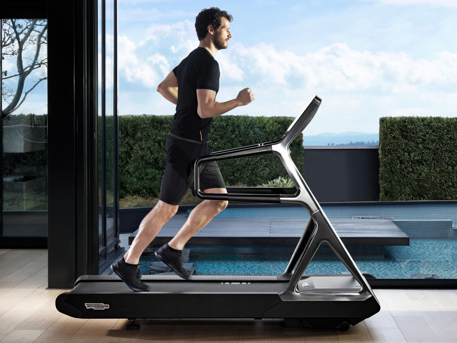 Technogym Run Personal treadmill in a home interior