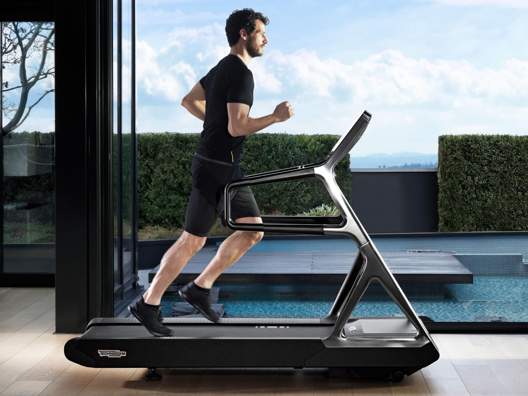 Technogym Run Personal treadmill in a home interior