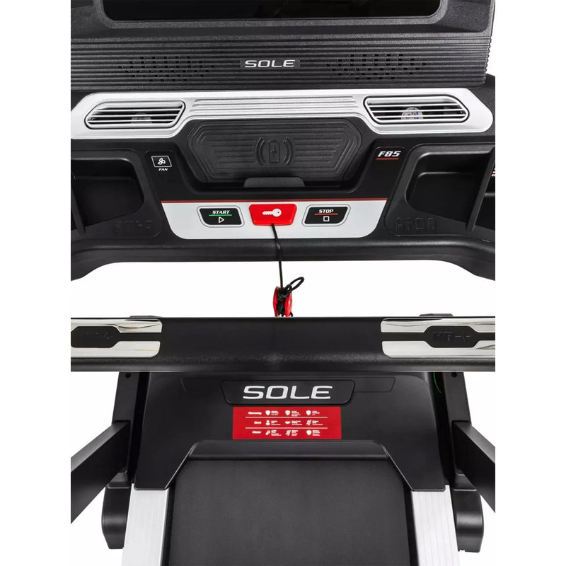 Sole Fitness F85-ENT Treadmill with 15.6