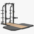 Spirit Fitness 4202-P Half Rack & Platform