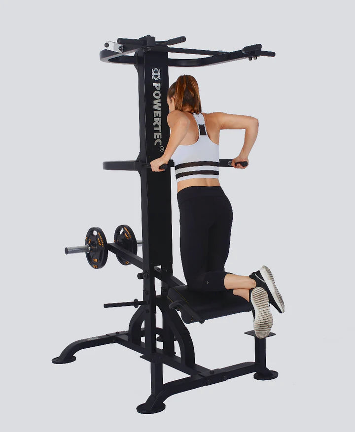 Powertec Levergym Chin Dip Assist Plus Gym fit Out Dubai