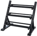 Hex Dumbbell Set with Dumbbell Rack - 2.5 to 20 KG (8 Pairs)