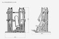 Watson Animal Dual Stack Chest Press
