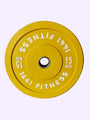 1441 Fitness - 100 Kg Olympic Rubber Bumper Plates with Barbell